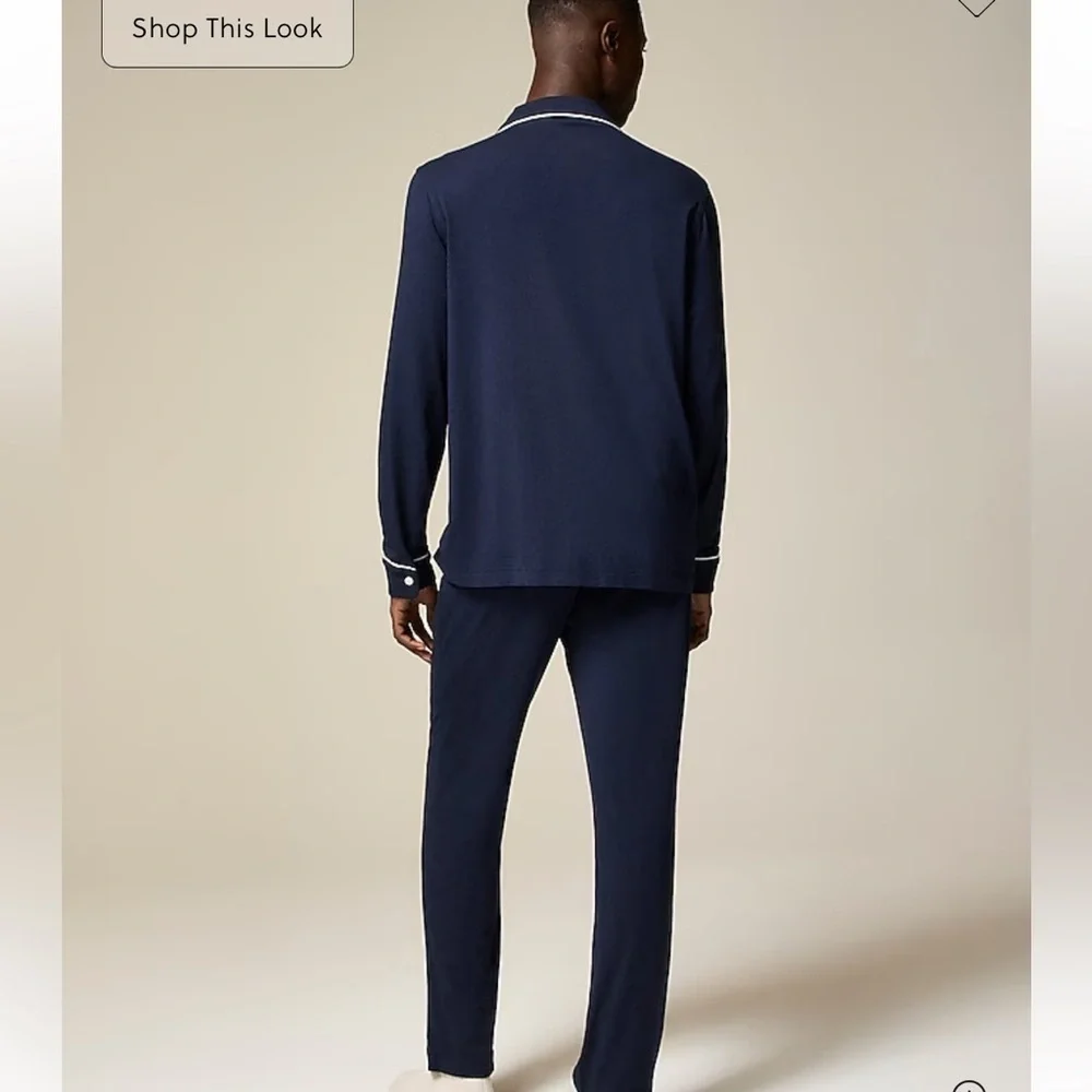 J crew Pajama TOP in cotton jersey blend